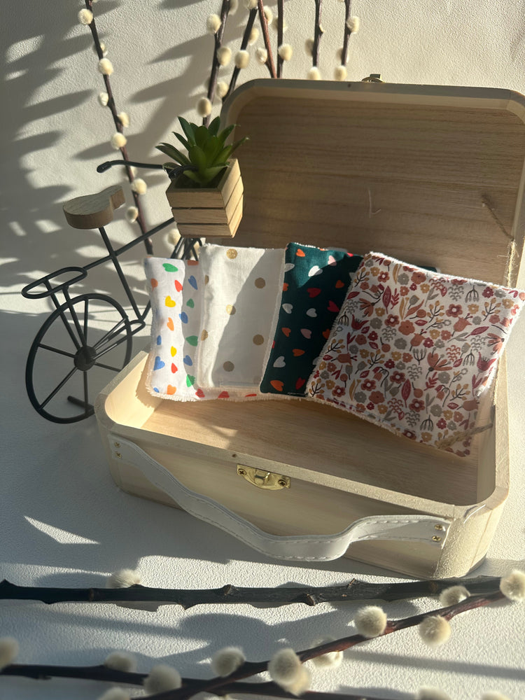 💧 Lingettes Démaquillantes Réutilisables
