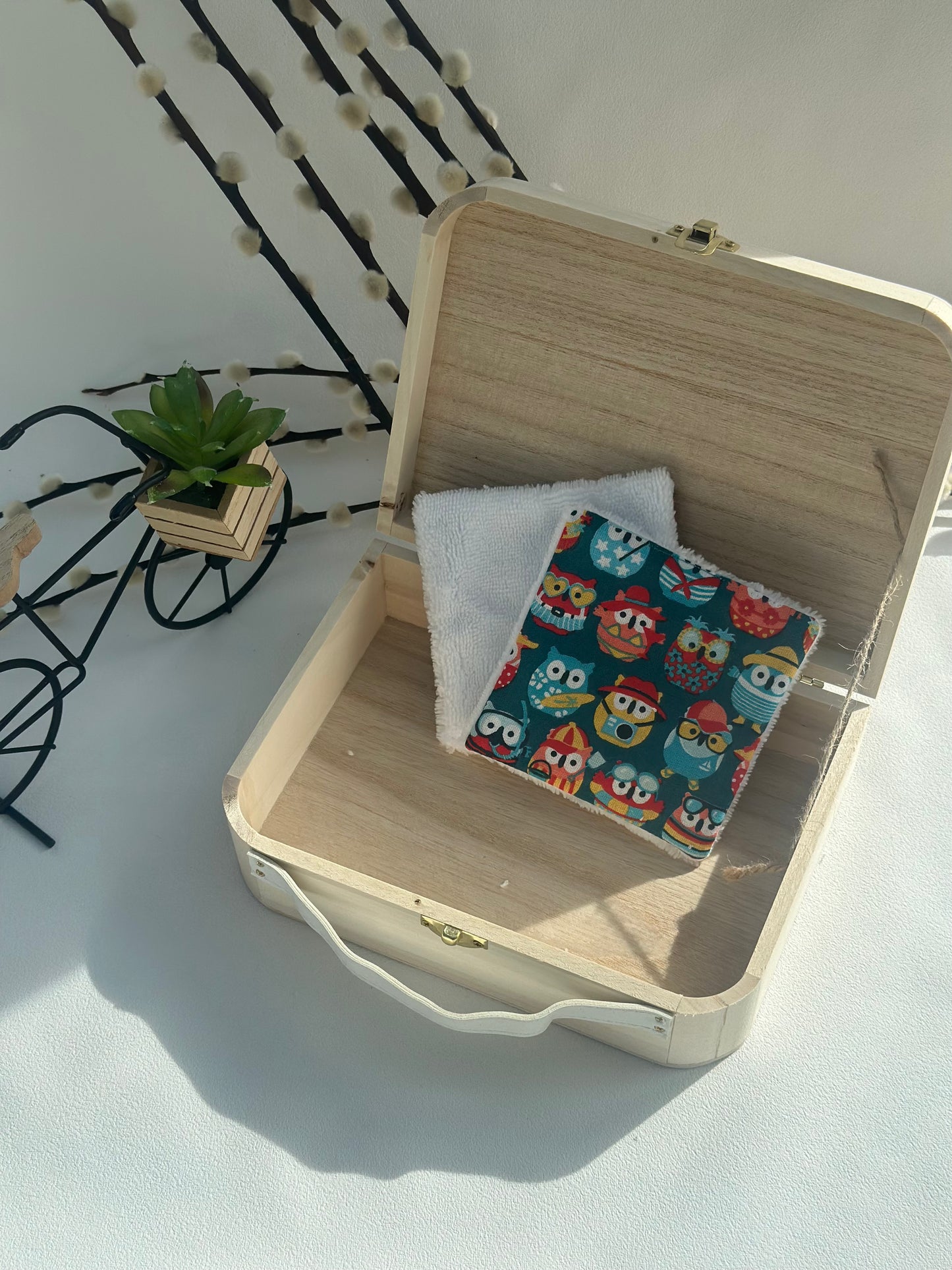 Lingette démaquillante réutilisable Douille
