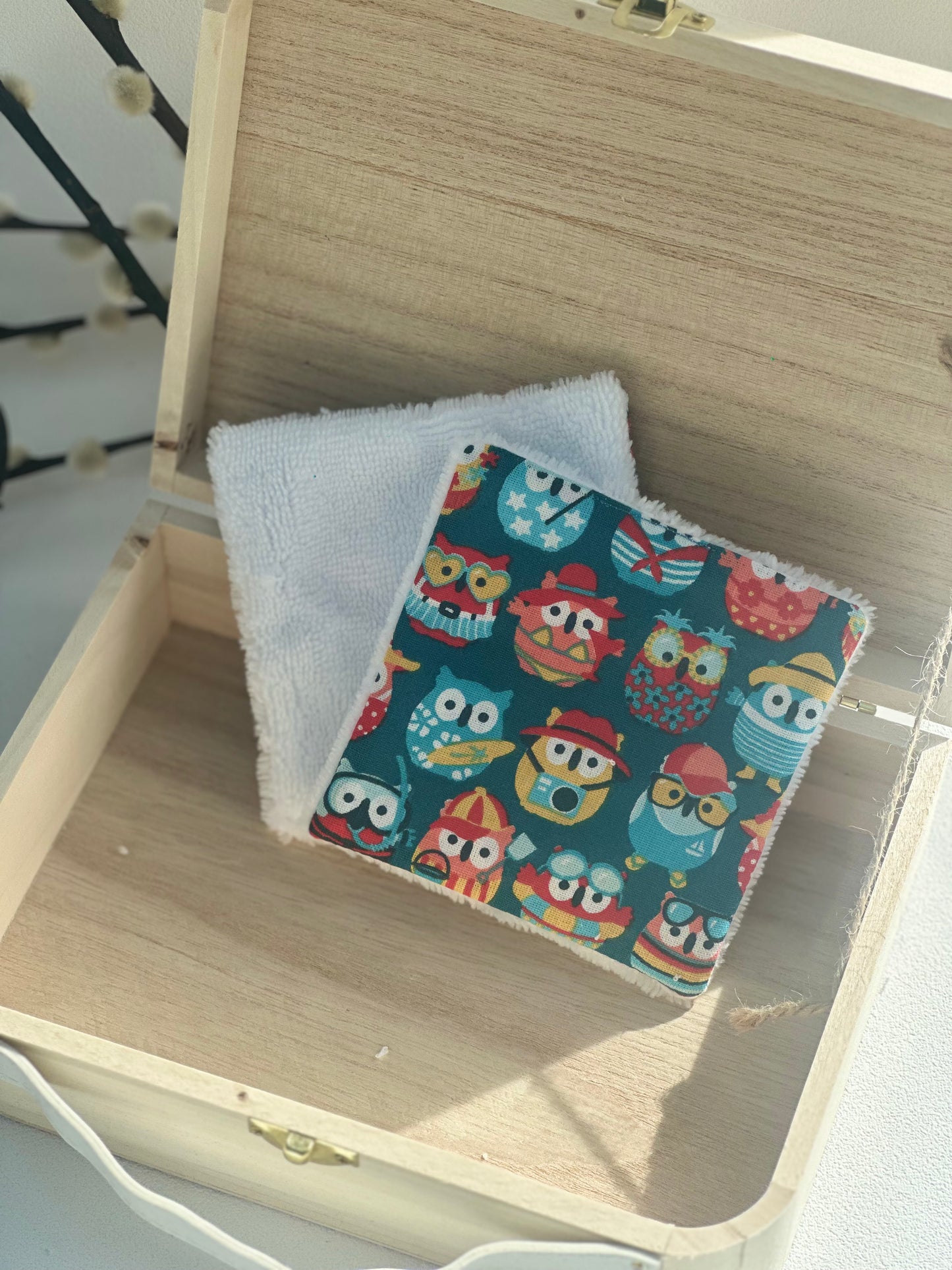 Lingette démaquillante réutilisable Douille