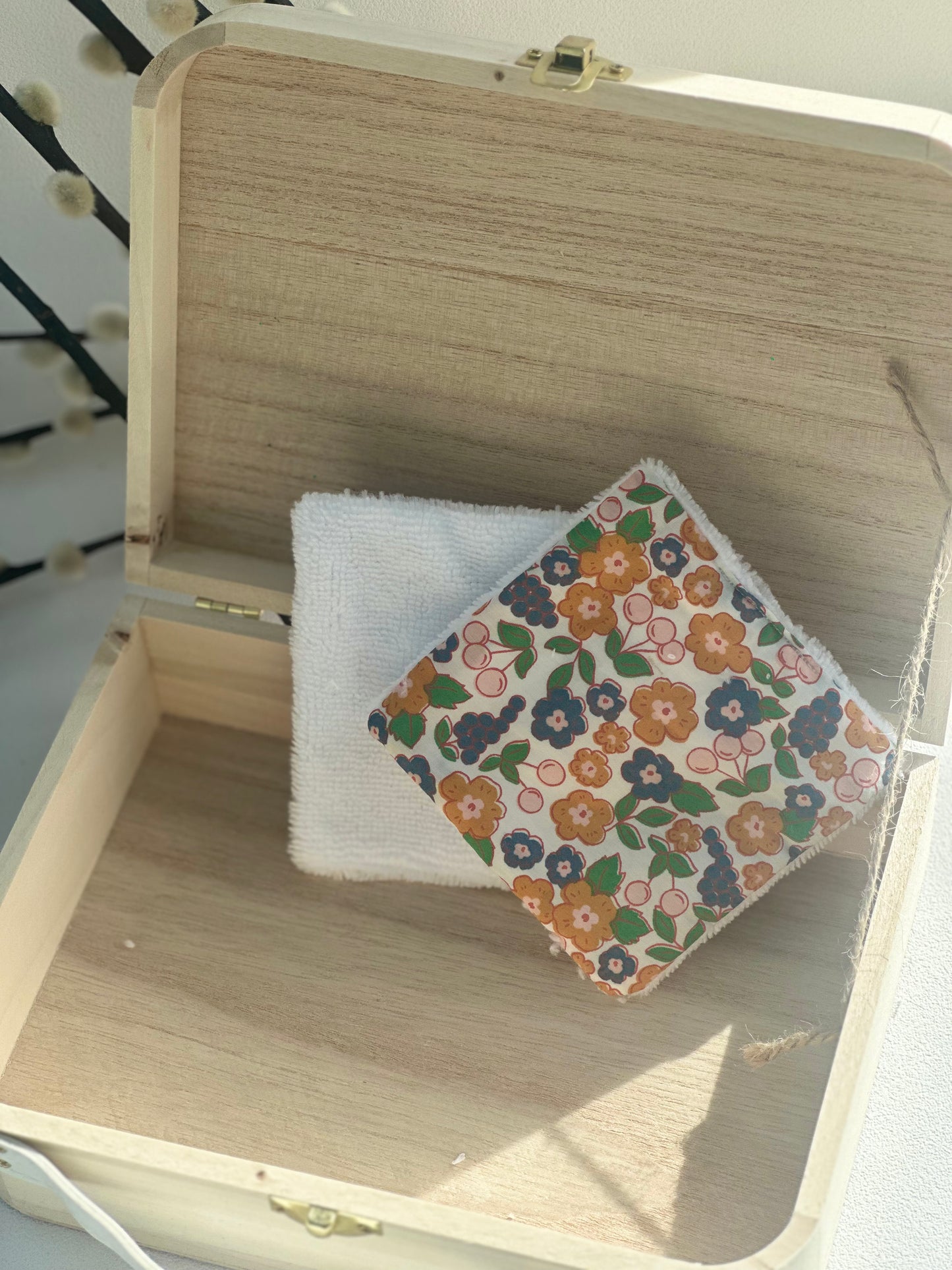 Lingette démaquillante réutilisable Dom
