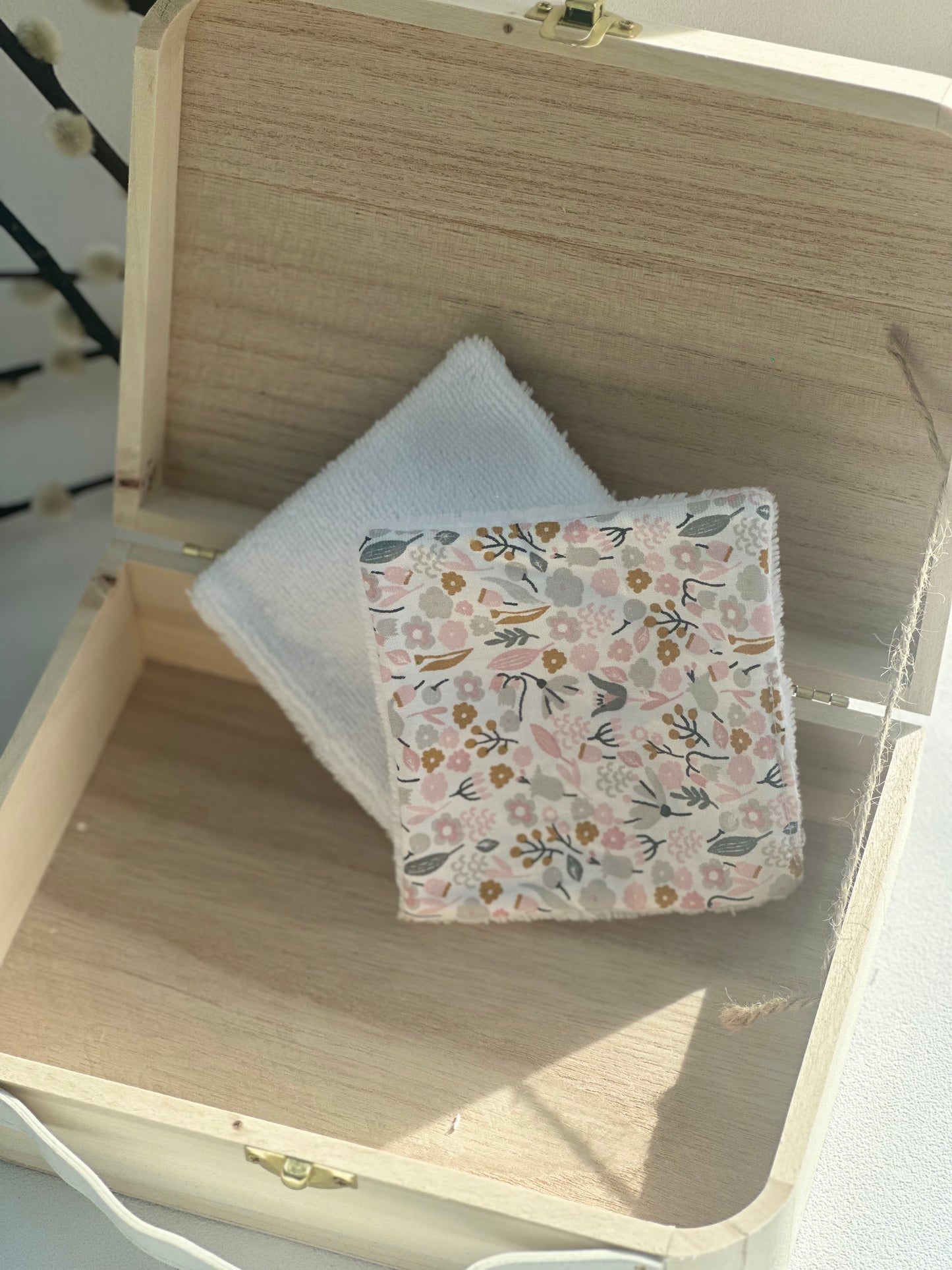 Lingette démaquillante réutilisable Nana